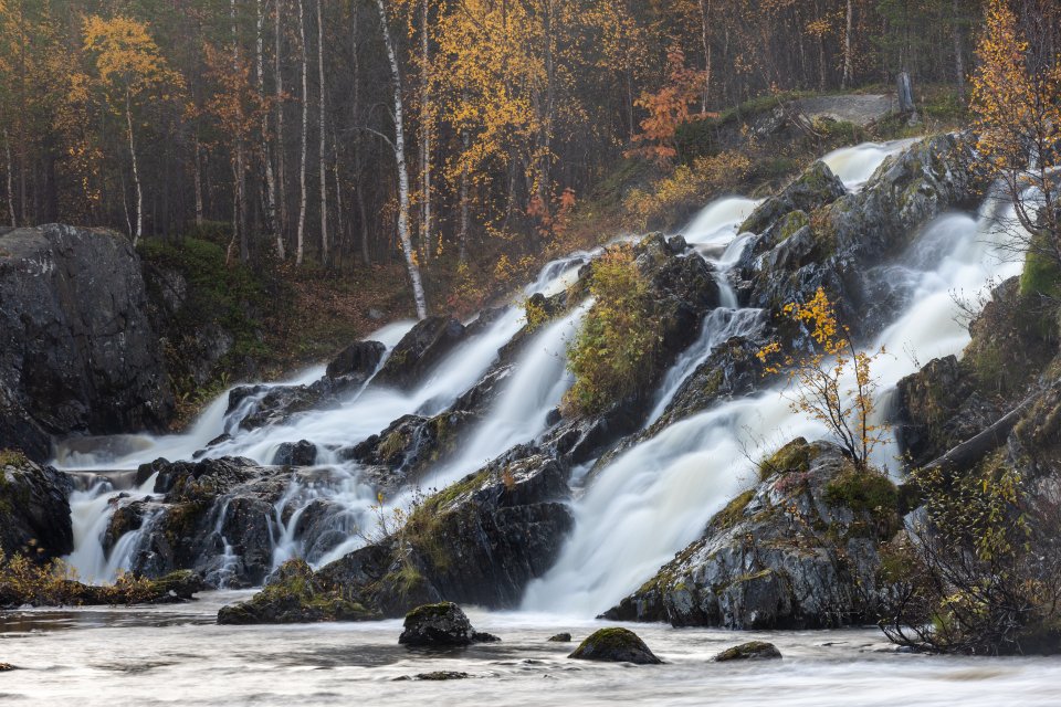 Водопады мурманской области