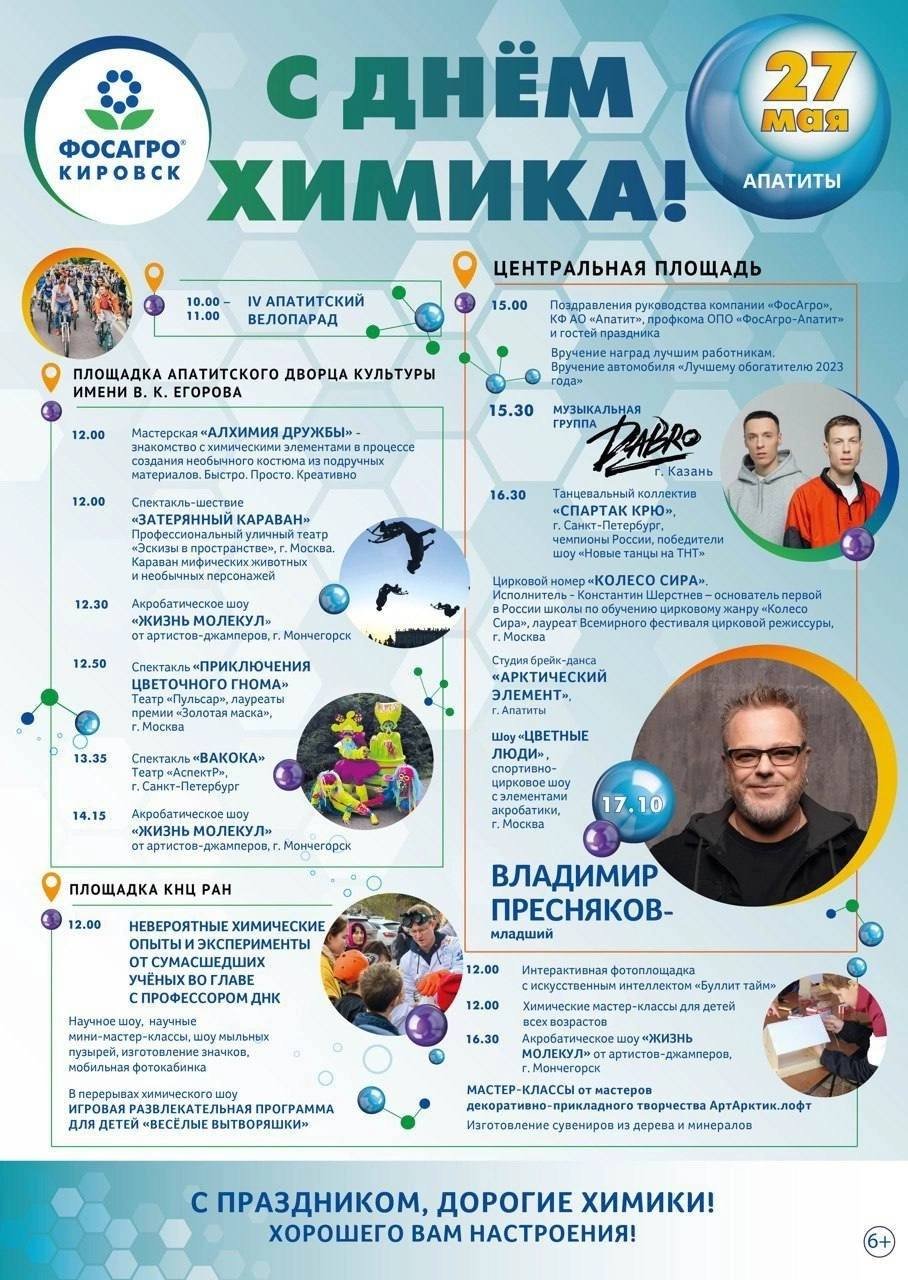 День химика в Апатитах 2023